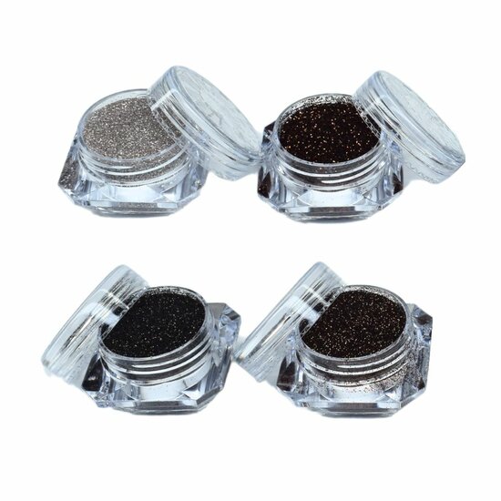 Urban Nails Chestnut Vibes Glitter Dust Collection