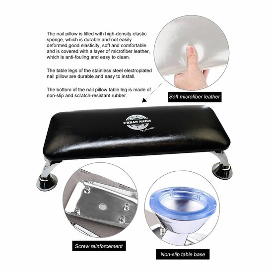 Retro Armrest Zwart
