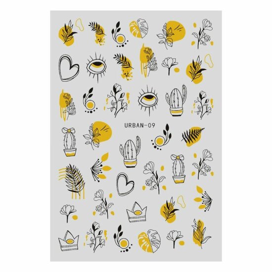 Urban Nails Nail Sticker NSU09