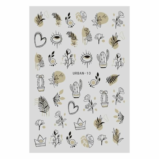 Urban Nails Nail Sticker NSU10