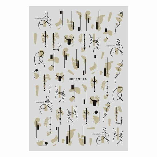 Urban Nails Nail Sticker NSU14