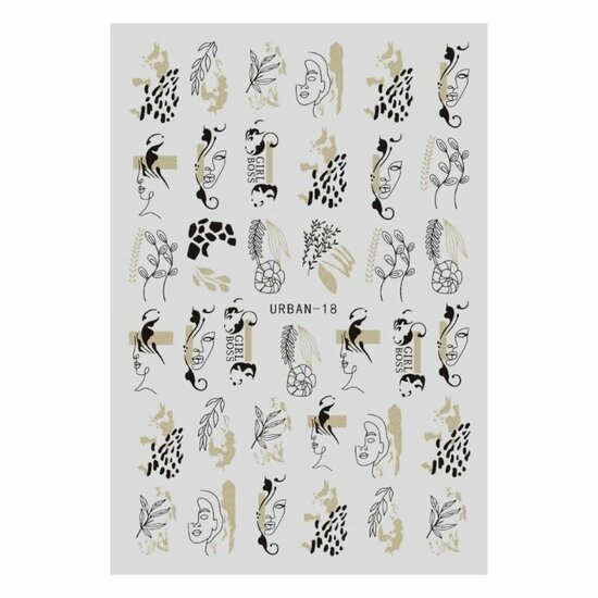 Urban Nails Nail Sticker NSU18