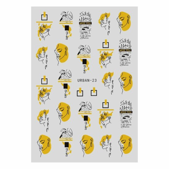 Urban Nails Nail Sticker NSU23