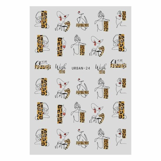 Urban Nails Nail Sticker NSU24