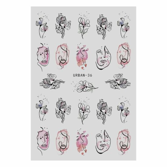 Urban Nails Nail Sticker NSU36
