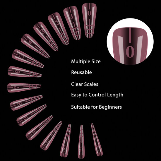 Urban Nails Dual Forms Pink 150st