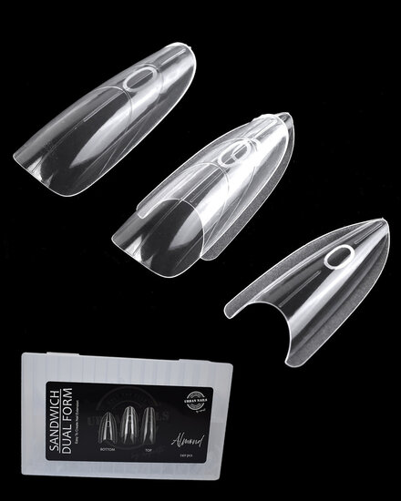 Urban Nails Sandwich Dual Forms Almond 240st