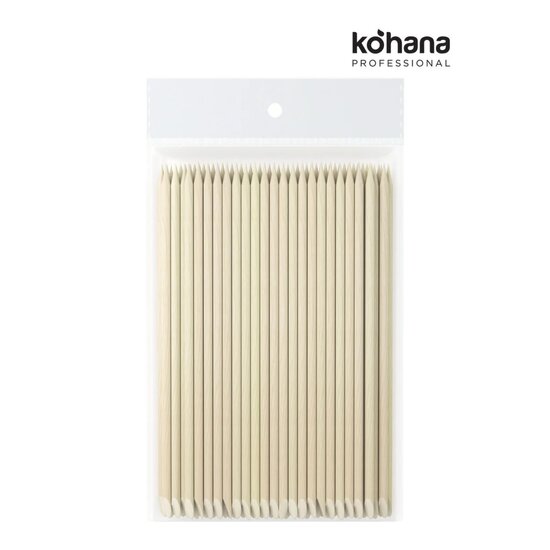 Orange Wood Sticks - 100 stuks