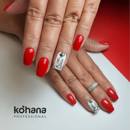 Kohana Gel Polish 025 Red Hot Poker 10ml