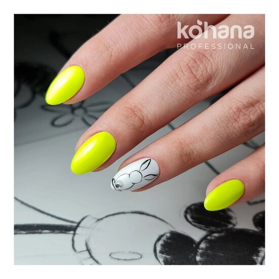 Kohana Gel Polish 016 Neon Yellow 10ml
