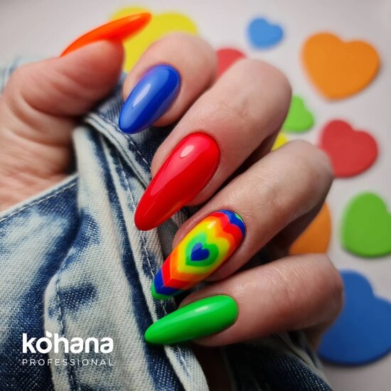 Kohana Gel Polish 012 Neon Coral 10ml