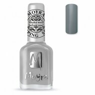 Moyra stamping nail polish SP23 Grey