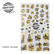 Urban Nails Nail Art Sticker NAS II-3