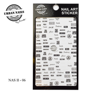 Urban Nails Nail Art Sticker NAS II-6