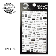 Urban Nails Nail Art Sticker NAS II-5