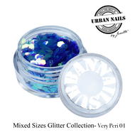Mixed Sizes Glitter Collection Very Peri
