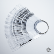 Urban Nails Color Pops Oval Clear 50st met logo