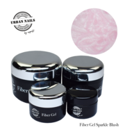 Urban Nails Fiber Gel Sparkle Blush 15g