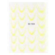 Urban Nails Ombre French Sticker 02 Geel
