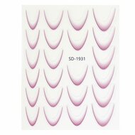 Urban Nails Ombre French Sticker 09