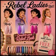 Gel Polish Duo - Rebel Ladies - Sandy