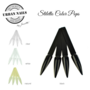 Urban Nails Color Pops Stiletto Black 40st
