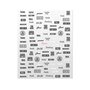 Moyra Matrica Nail art Sticker 09