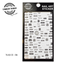 Urban Nails Nail Art Sticker NAS II-6