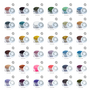 Glitter Dust verzamelbox GD37 t/m GD72