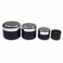 Empty Black UV Gel Jar 30g