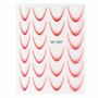 Urban Nails Ombre French Sticker 05 Rood