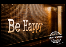 Poster A3: Be Happy