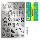 Moyra Stamping Plate 14 - Moments
