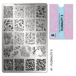 Moyra Stamping Plate 41 - Florality 3