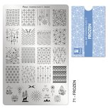 Moyra Stamping Plate 71 - Frozen
