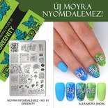 Moyra Stamping Plate 81 - Greenity