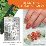 Moyra Stamping Plate 82 - Viva Verde