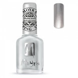Moyra stamping nail polish SP08 Silver