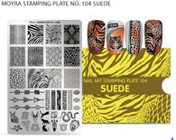 Moyra Stamping Plate 104 - Suede