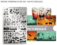 Moyra Stamping Plate 106
