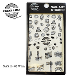 NAIL ART STICKER NASII - 2
