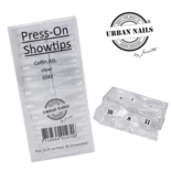 Press-on/showtips 420 Coffin CLEAR XXL