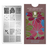 Moyra stamping plate mini 102 - Last day of Summer