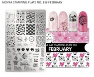 Moyra Stamping Plate 138 February 