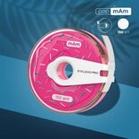 White Disposable Abrasive Tape PapmAm EXPERT In A Plastic Case n 150 grit