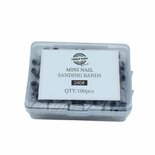 Mini Nail Sanding Bands White 240 grit | 100st