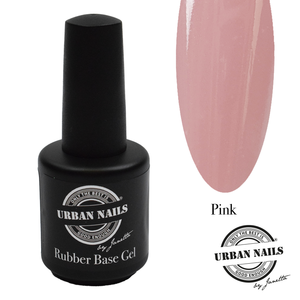 Rubber base gel pink 15ml